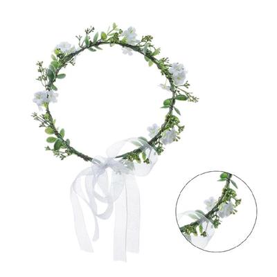Arcos de Cabelo com Flores Guirlandas Florais Coroa Guirlanda de Cabelo Coroa de Flores para Noiva Casamento