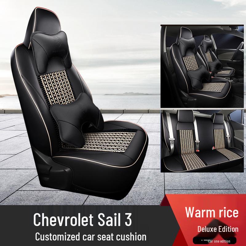 Chevrolet Sail 3 Ice Silk 5-Seat Full Surround Seat Cushion - Four Seasons Use