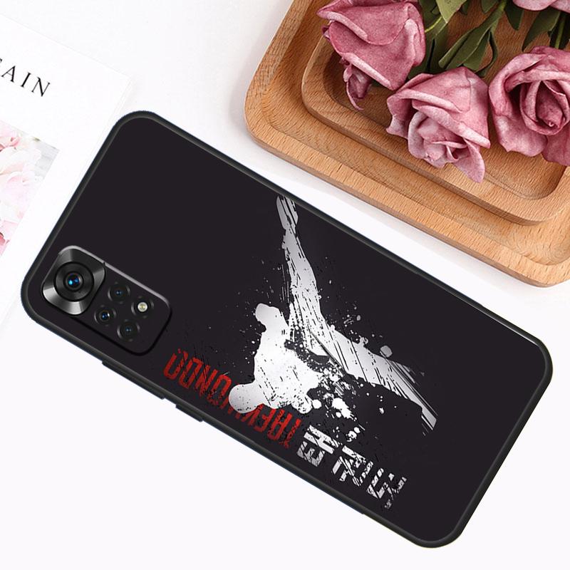 Kung Fu Taekwondo Karate Case For Xiaomi Redmi Note 9 10 11 12 13 14 Pro 9S 10S 11S 12S Redmi 14C 13C 10C 12C Cover