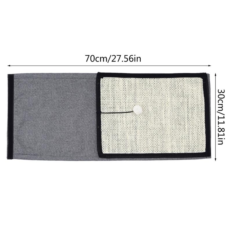 Indoor Cat Scratch Sisal Mat for Sharpen Nails Scraper Kitten Pad Cat Toy Chair Table Sofa Mats Furniture Protectors
