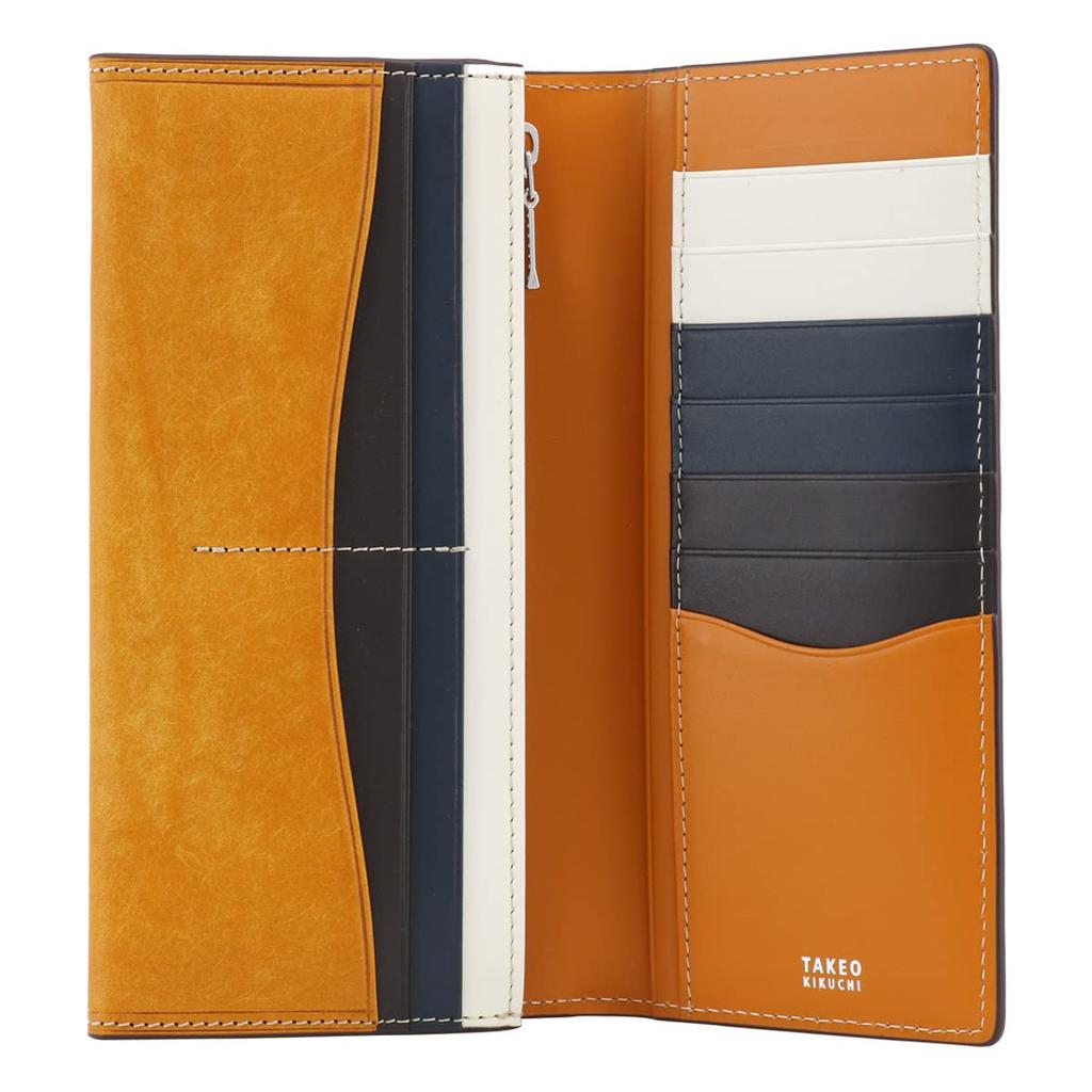 Uzun Cüzdan Kılıfı Hakiki Deri 780615 Margo II Deri Dana Derisi Deve Rengi [Takeokikuchi] Erkek [04]