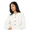 Brave Soul Womens/Ladies Cotton Crew Neck Boxy Cardigan