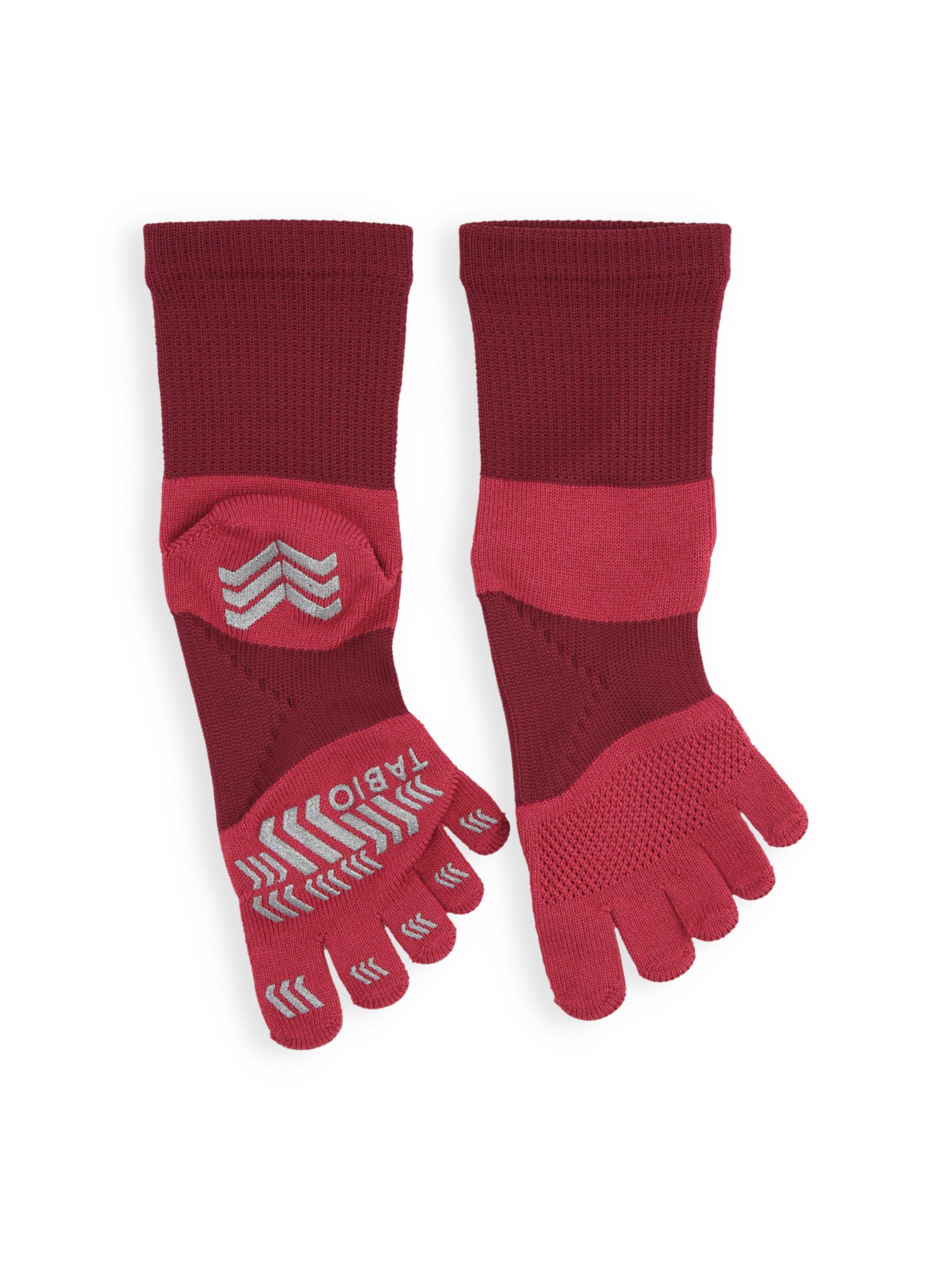 

Носки Tabio Racing Run Crew Сделано в Веб-эксклюзив Пятипалые (Размер S), 23.0-25.0см, Япония, Розовый, розовый