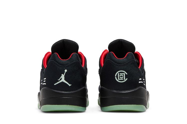 Men's Sneakers Jordan 5 Retro Low CLOT Jade Black/Classic Jade-Fire Red-Metallic Silver