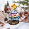 New Christmas Decorations With Hand-woven Yarn And Crochet Small Christmas Tree Desktop Ornaments Scene Arrangement