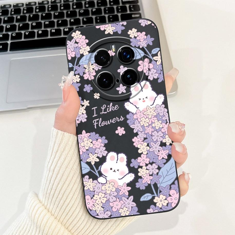 For Honor Magic7 Pro Case PTP-N49 PTP-AN10 Silicone Cover Fashion Flower Soft Protective Bumper For Honor Magic7 Lite 2025 Coque