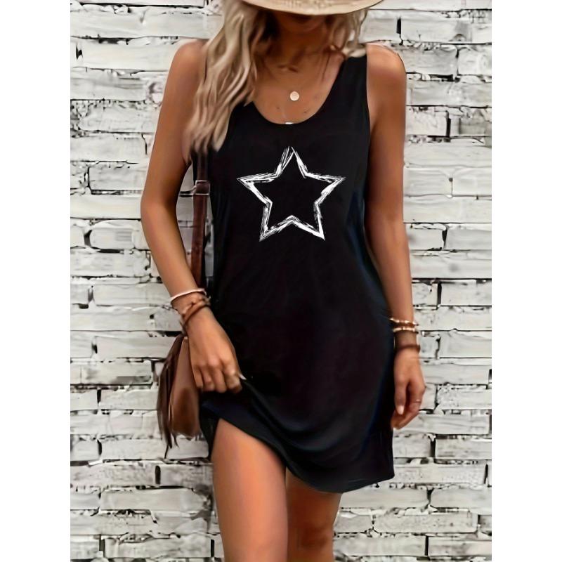 sleeveless vest dress dress L