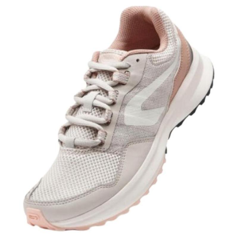 DECATHLON ACTIVE GRIP Casual Comfortable Short Grip Shock Absorption Abrasion Resistant Low-Top Running Shoes Women's Grey Brown