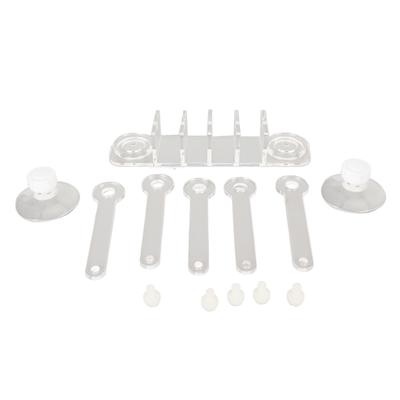 Aquarium Korallenständer 5 Krallen Baumform Klares Acryl Aquarium Korallen Ablegerhalter mit Saugnäpfen
