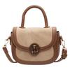 Bag lady 2025 new trendy high-end fashion retro versatile messenger bag small bag portable small square bag