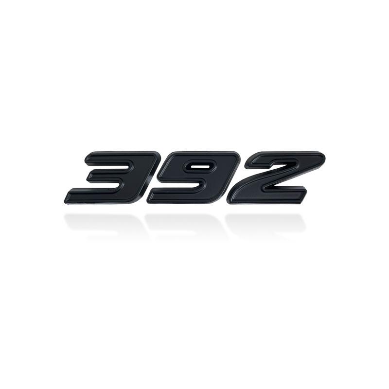 1Pc Metal 3D Car Sticker 392 345 6.4L Emblem Car Fender Side Sticker Rear Trunk Bumper Tail Sticker For Hemi Charger Challenge