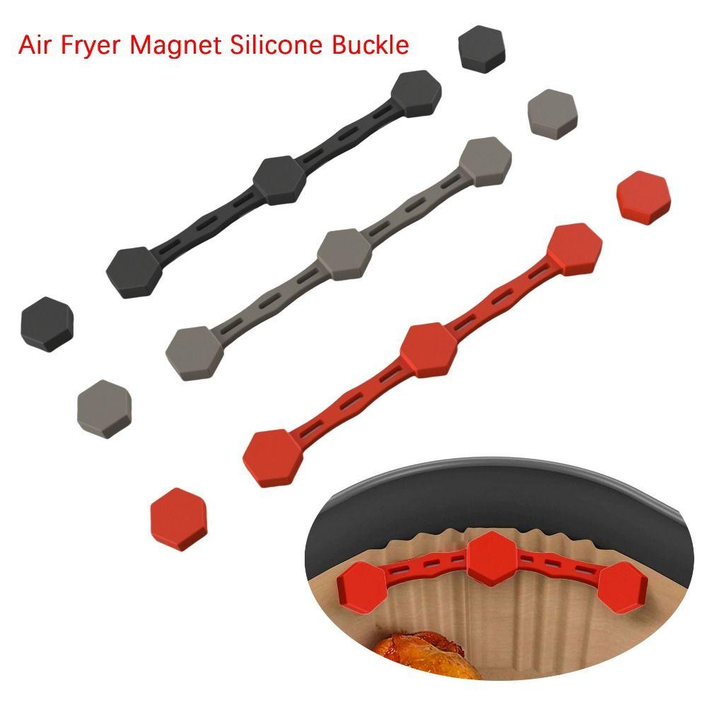 Odnímatelná magnetická spona na fritézu Silikonová kuchyňská pomůcka Příslušenství pro fritézu