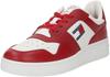 Sneakers Retro Essential Leather Basketball Trainers Red/white