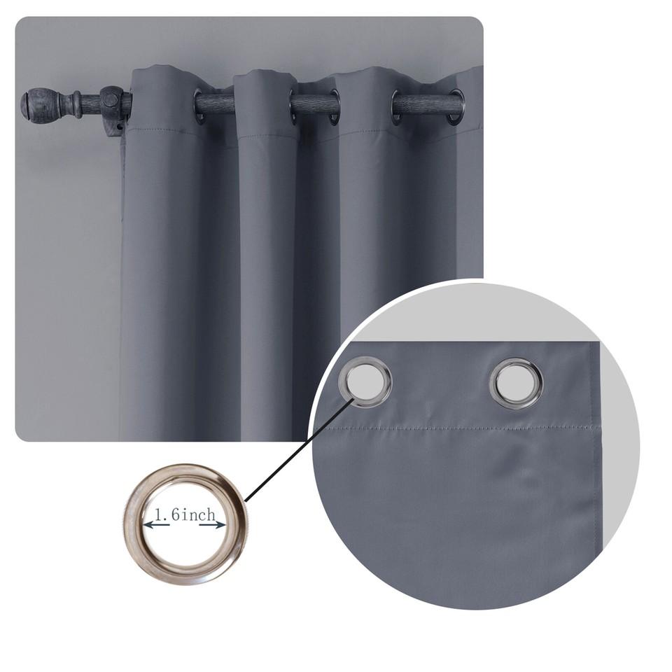 Indoor blackout curtains thermal insulated curtains for living room bedroom