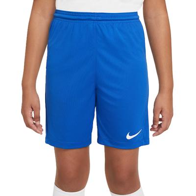Pantaloni scurți Dri-Fit Park 3 Confortabili Modă Simpli Versatili Culoare Uni Pantaloni scurți Copii Albastru BV6865-463