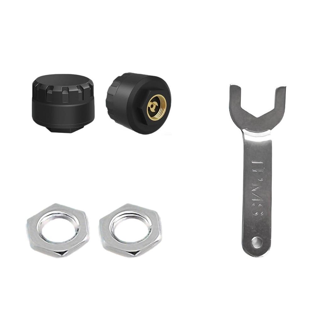 HUAJUN Motorcycle Air Pressure Sensor, Smartphone, Instant Monitoring of Pressure