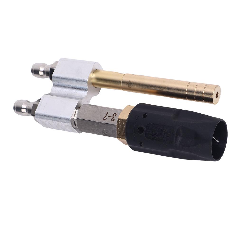 High Pressure Washer Nozzle 1000 To 4050 PSI 1 4in Quick Connect M5 Twisting Nozzle 0 To 60 Degrees  Spray Mode 3 To 7