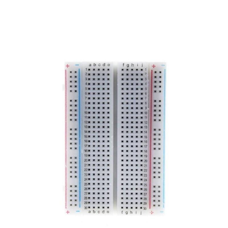 1 Pcs New 400 Tie Points Solderless PCB Breadboard Mini Universal Test Protoboard DIY Bread Board for Bus Test Circuit Board