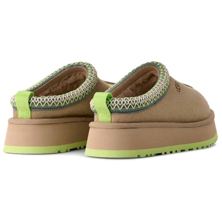 UGG Tazz Minimalist Comfortable Open-Toe Slippers Women Slippers Mustard-Yellow 1122553-MVB