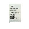 101 Essays That Will Change The Way You Think Paperback English Book