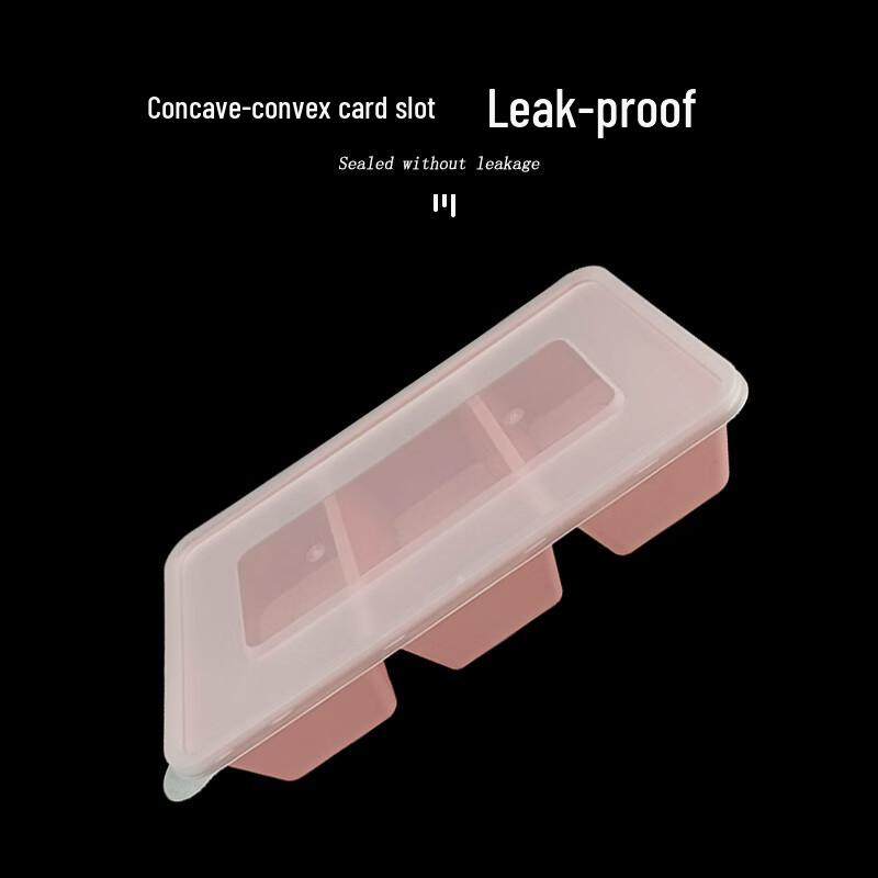 Einweg-Mahlzeitvorbereitungsbehälter mit 3 Fächern