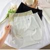 Women's Tulip Summer Thin High Waist Seamless Ice Silk Panties Breathable Pure Cotton Crotch Quick-drying Soft Comfort Yoga Sports Briefs