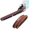 Belt Sander Attachments for Angle Grinder, Detailing Bandfile Sander Adapter, US 5/8-11 Thread, Suitable for Welding Points Grinding, Woodworking and