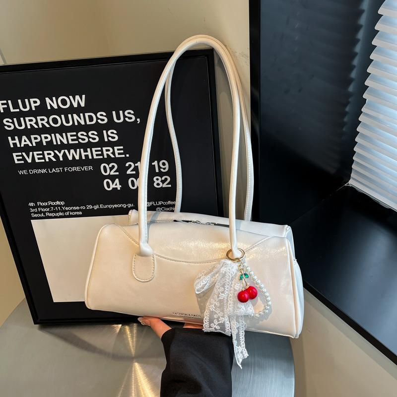 Trendy Portable Small Square Bag Women's Bag 2025 Summer New Light Luxury Shoulder Bag Commuter Armpit Bag