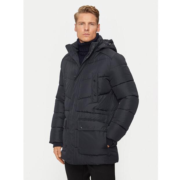 

Пуховик Geox Leitan M4628B T3144 F1624 синий Regular Fit EU 48