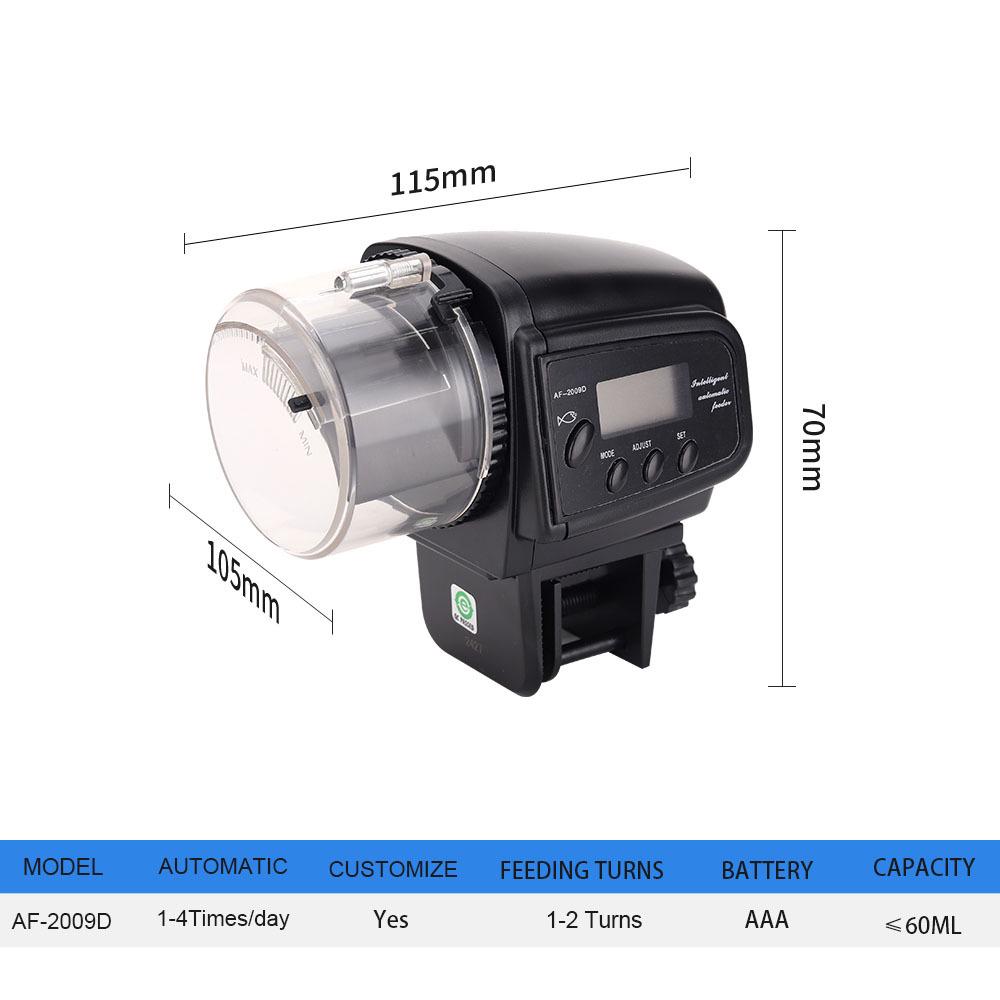 Nisso Automatic Fish Feeder for Goldfish and Aquariums AF2009D/2005D/2003