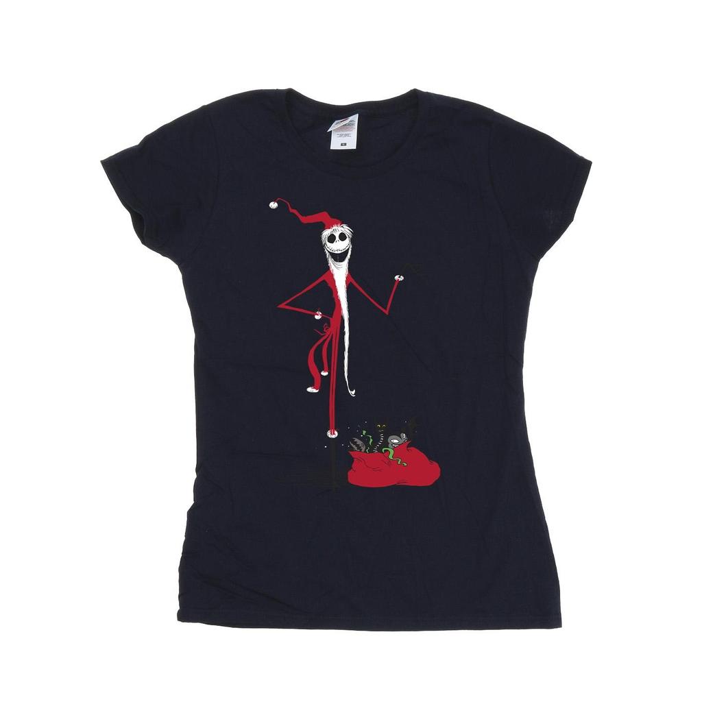 The Nightmare Before Christmas Womens/Ladies Christmas Presents Cotton T-Shirt