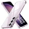 Four Corners Shockproof Clear Phone Case For Samsung Galaxy S25 S24 S23 S22 Ultra S21 Plus S20 FE S25 Edge Silicone Soft Case