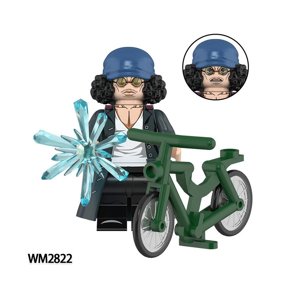 WM6196 Educational DIY Blocks Set Anime Mini Sculpture Figurines Creative Assembly Toys Kids Christmas Birthday Present