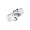 Keyless Glass Cabinet Lock Cabinet Combination Lock Twist Knob Hasp Lock for Kitchen Drawers, Cabinets, Cupboard