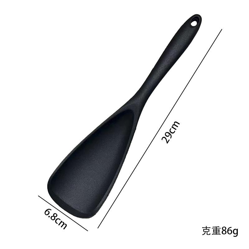 New all-silicone duck bill shovel household kitchen integrated cooking shovel non-stick pan shovel high temperature salad