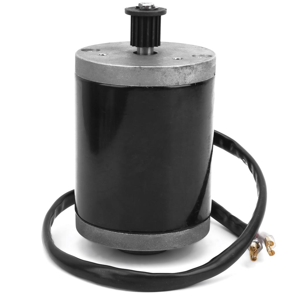 12V 100W Hochgeschwindigkeits-Bürstenmotor mit 384 Riemenscheibe Elektromotor für Elektroroller