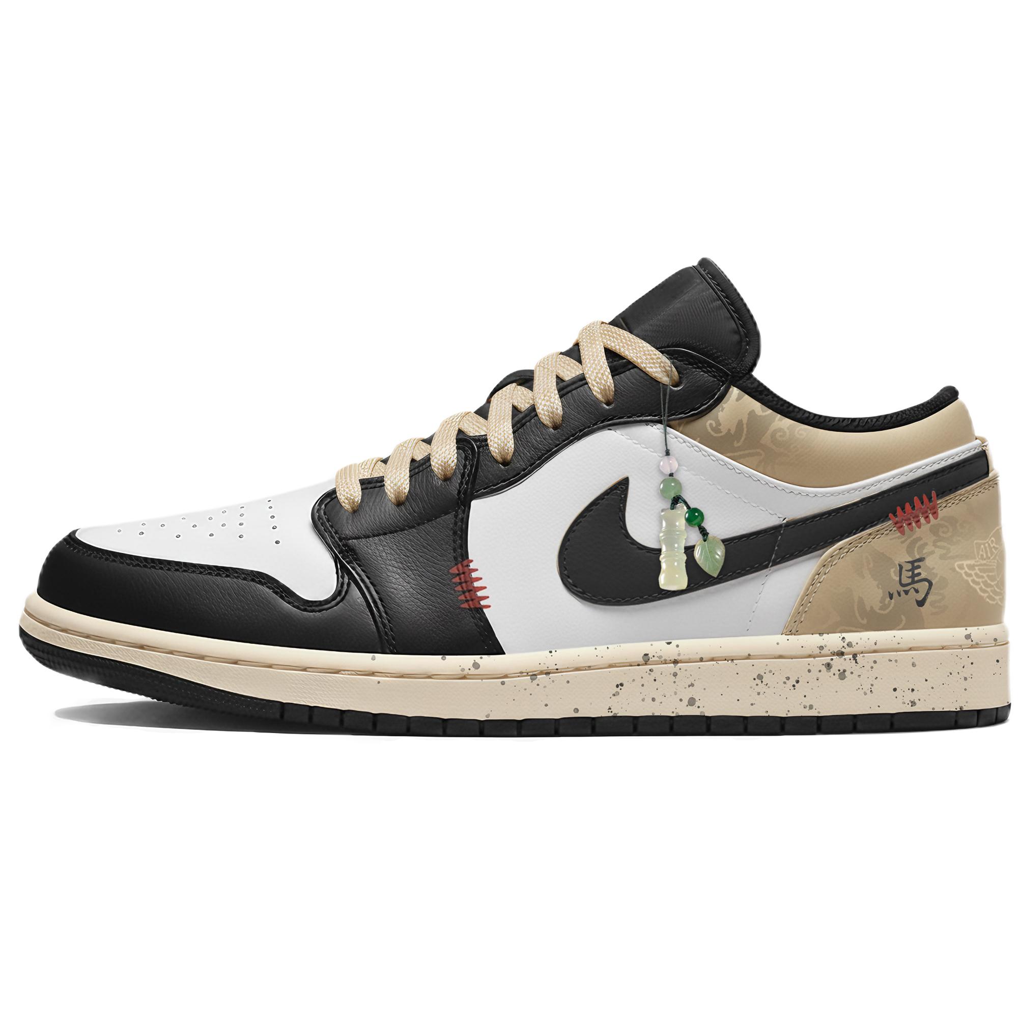 

Jordan Air Jordan 1 LOW Third Lab, Year Of The Horse, Yu Ma Tian Fu Abrasion Resistant Abrasion Resistant Low top 553558-040(Team-) 46