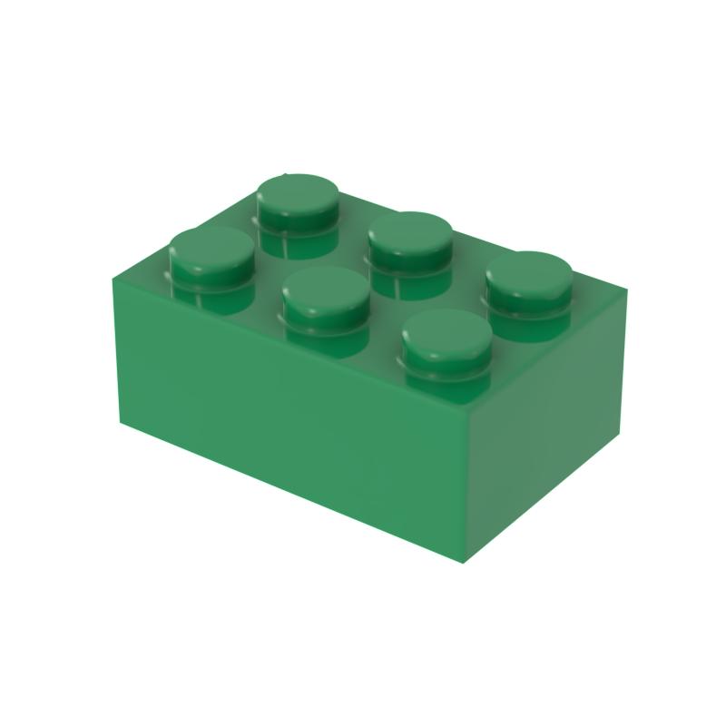 

[FunBrick] 10/30/50PCS DIY Creating Cubes 2x3 Dots Fits Equipped With 3002 Bricks 2*3 Dot Learning Creative Design Dimensions Toysets 10PCS