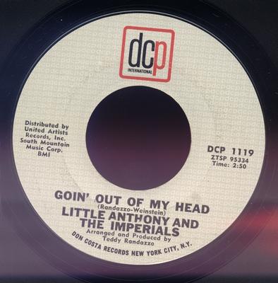 7-Zoll-Schallplatte LITTLE ANTHONY & THE IMPERIALS - Goin' Out Of My Head DCP1119 DCP International 1964 US Soul/Funk Gebraucht