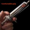 1 Set 20-50 ml Veteriner Alet Şırınga Aşı Enjeksiyonu Ayarlanabilir Doz 304 Paslanmaz Çelik İğne Ucu Dağıtıcı Hayvancılık Kümes Hayvanları