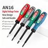Non-Contact Screwdriver Voltage Tester Pen Ac12-250V Lcd Display Screen Voltmeter Detector Electrical Pen Voltage Indicator
