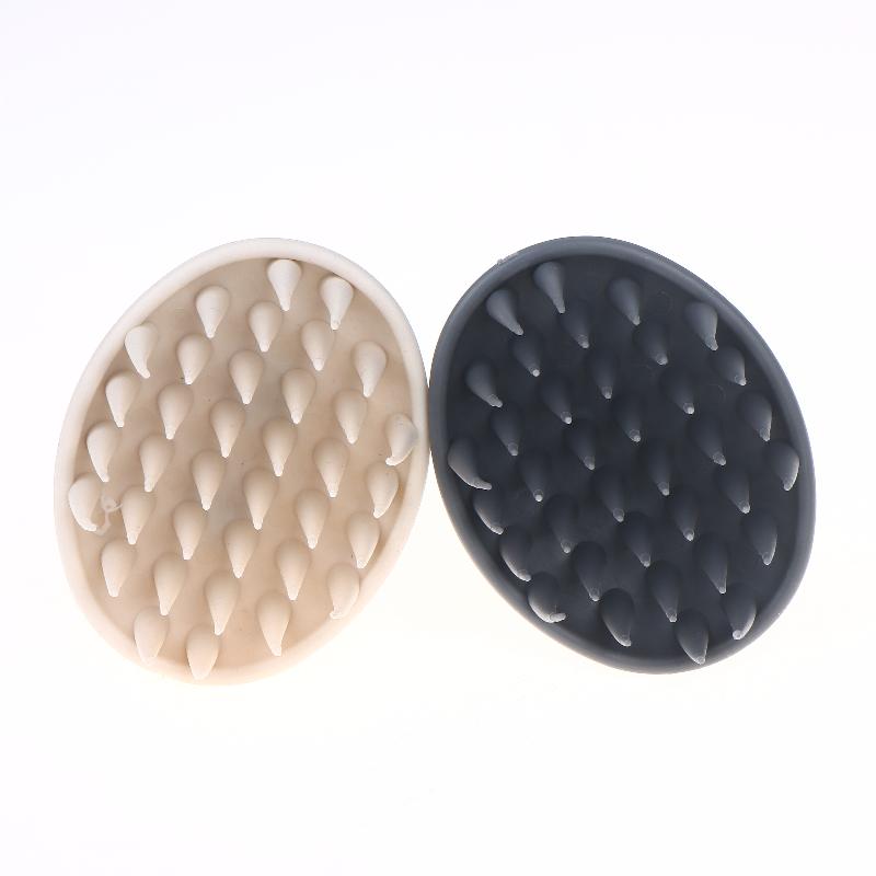 Silicone Scalp Hair Massage Brush Shampoo Massage Comb Bath Wash Hair Care Root Scalp Massager Shower Brush Salon Hair Tool
