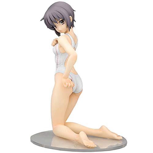 The Melancholy of Haruhi Suzumiya Yuki Nagato Chara-ani Limited White Swimsuit Ver.