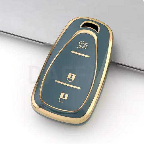 3 Buttons TPU Car Remote Key Case Cover for Chevrolet Onix Turbo Cruze Orlando Trax Tracker Trailblazer Equinox Malibu Bolt