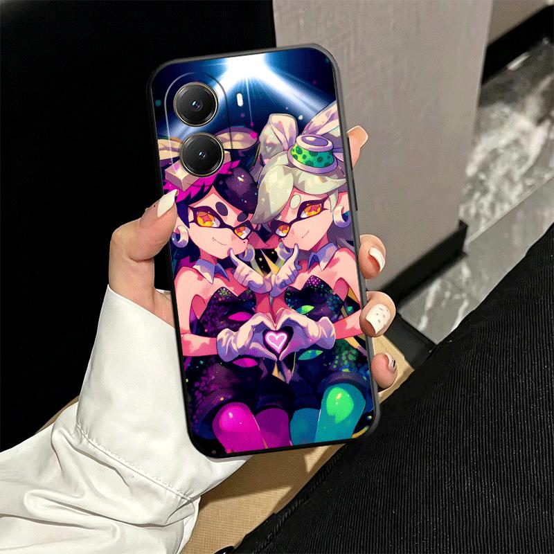 

S-Splatoons Game Soft Phone Case for Xiaomi Poco X5 X6 X7 X8 Pro Max X3 F7 F8 Ultra M8 M7 M6 M5 Redmi 15 15C 14C 13C 12C X4 F6 Xiaomi Redmi 15C