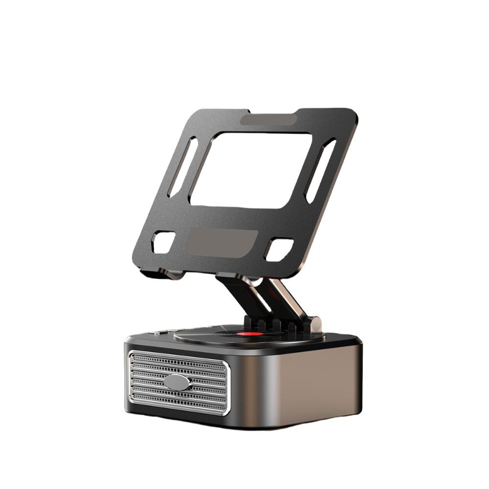 

Поющий Беспроводной Bluetooth Динамик Складной Вещательный Кронштейн Звуковая Коробка Крепление для Смартфона Дом чёрный