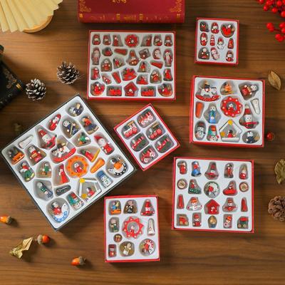 Weihnachtsschmuck aus Holz: Kleine Geschenkbox Anhänger & Accessoires