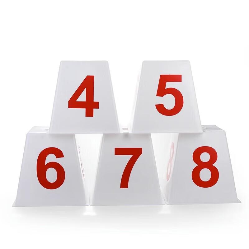 Athletics Track Lane Number Markers