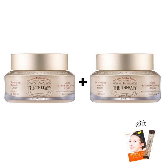 a0406  THE FACE SHOP The Therapy Royal-Made Hydrating Blending Cream 50 ml