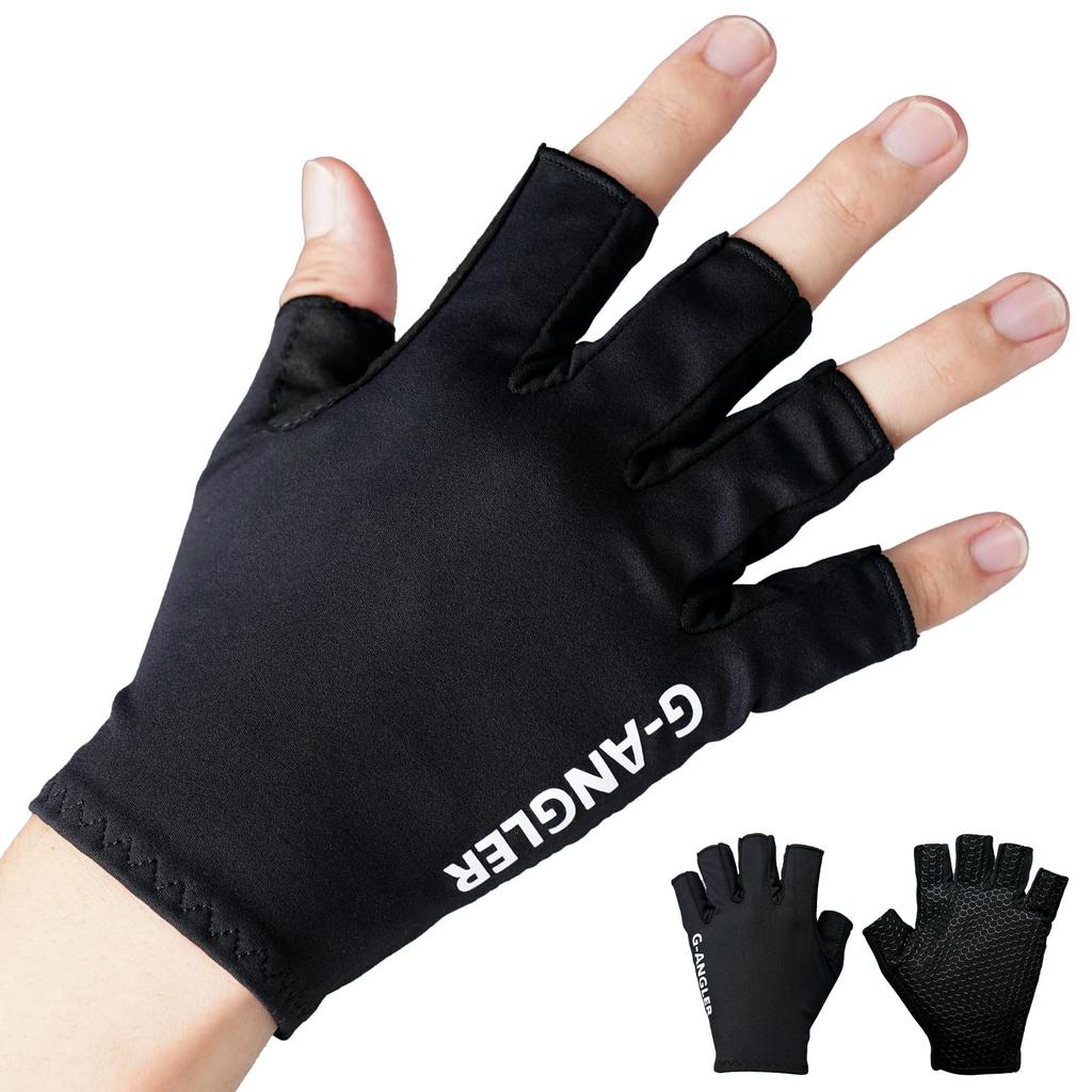 Fishing Power Light PE Line UV Protection for Stream Boat Emphasis On Ease of L.A.Y Gloves, Fingerless, Game, Game, Thin, Lightweight,